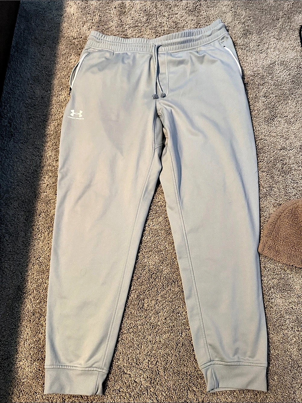 Under Armour UA Sportstyle Joggers Men's Gray Joggers XL